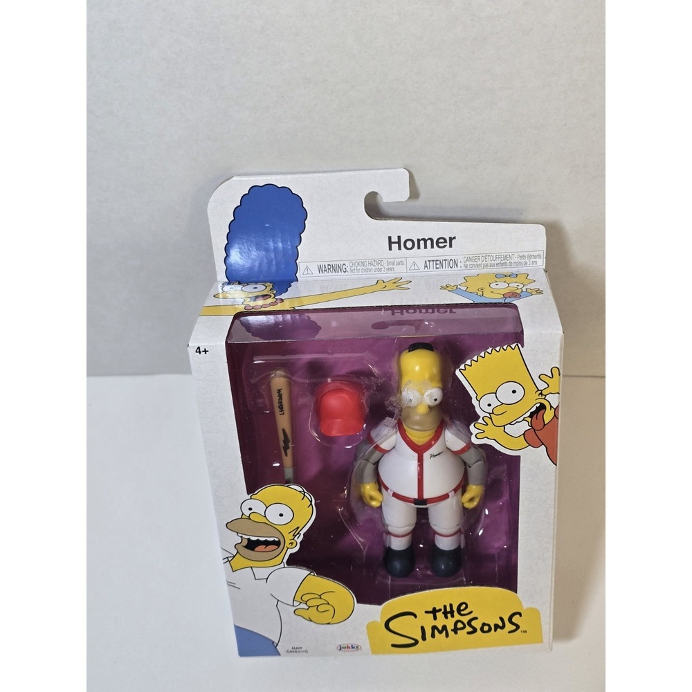 The Simpsons BASEBALL HOMER Bat Hat Figure 2025 - Picture 2 of 6